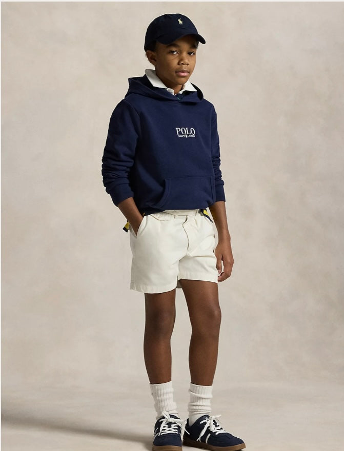 RALPH LAUREN FRENCH TERRY HOODIE MET LOGO