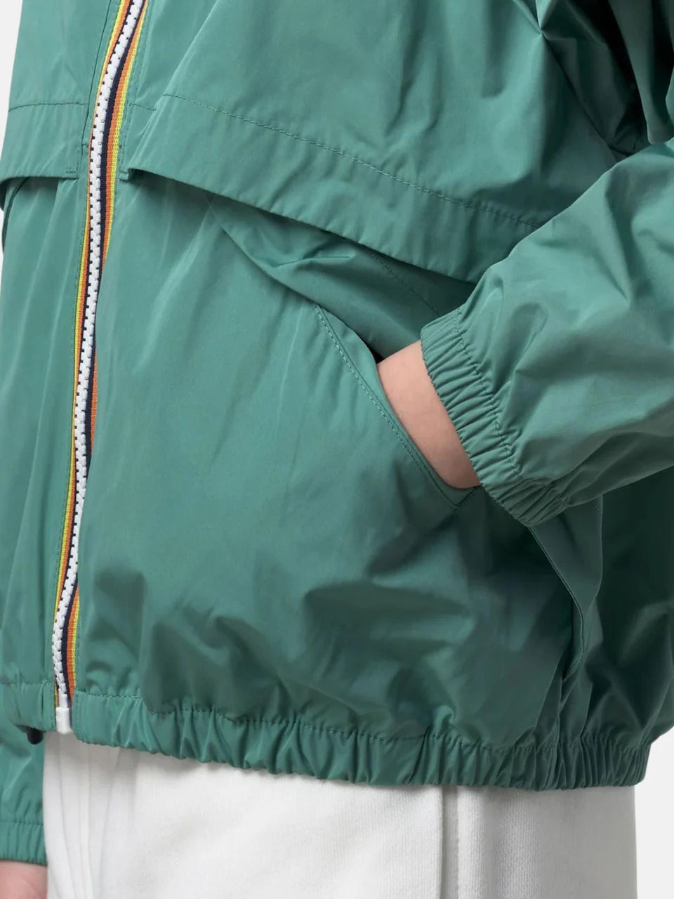 K-WAY AUBETTE MEMORY TOUCH GREEN