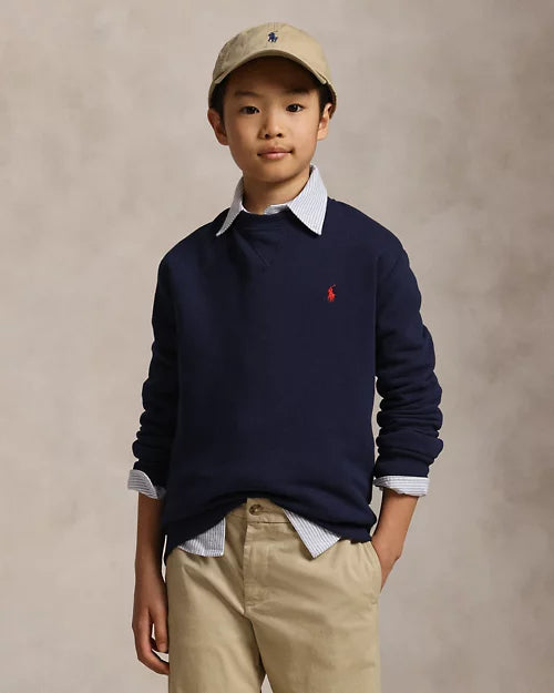 RALPH LAUREN FLEECE CREW BASIC
