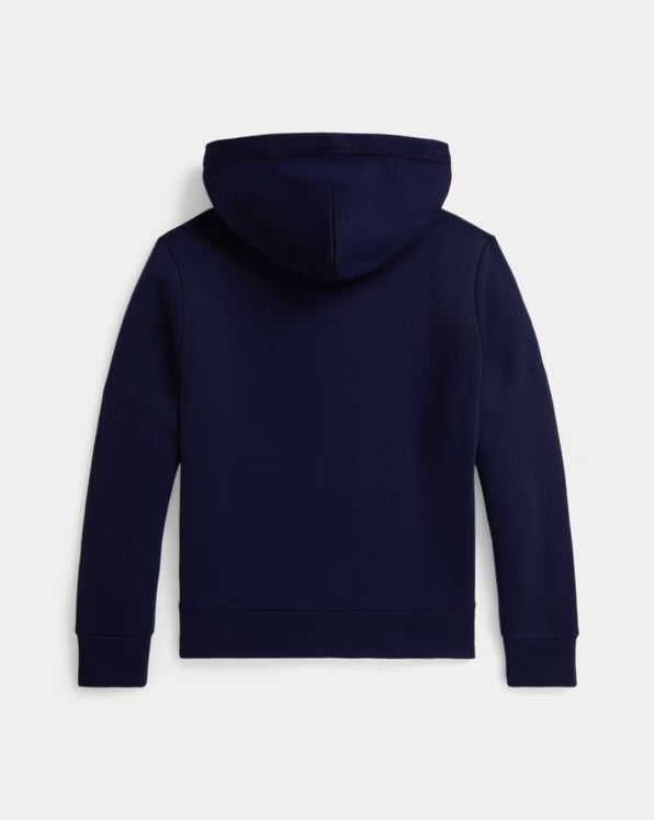 RALPH LAUREN FLEECE HOODIE MET TRIPLE PONY