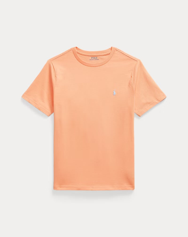 RALPH LAUREN KATOENEN JERSEY T SHIRT MET RONDE HALS