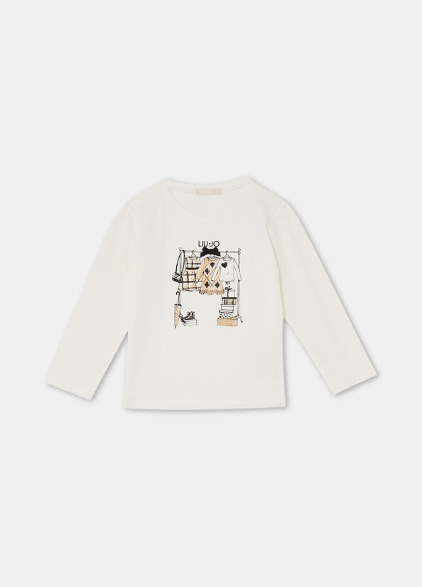 LIU JO GIRL T-SHIRT COTTON