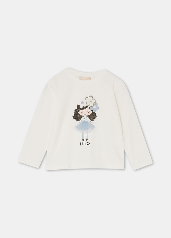 LIU JO GIRL T-SHIRT COTTON