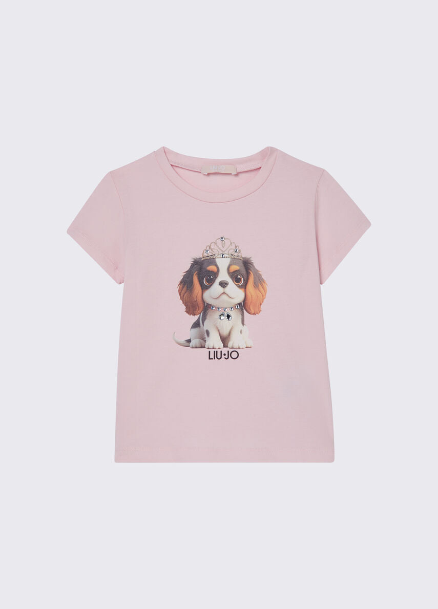 LIU JO TEE BALLERINA DOG