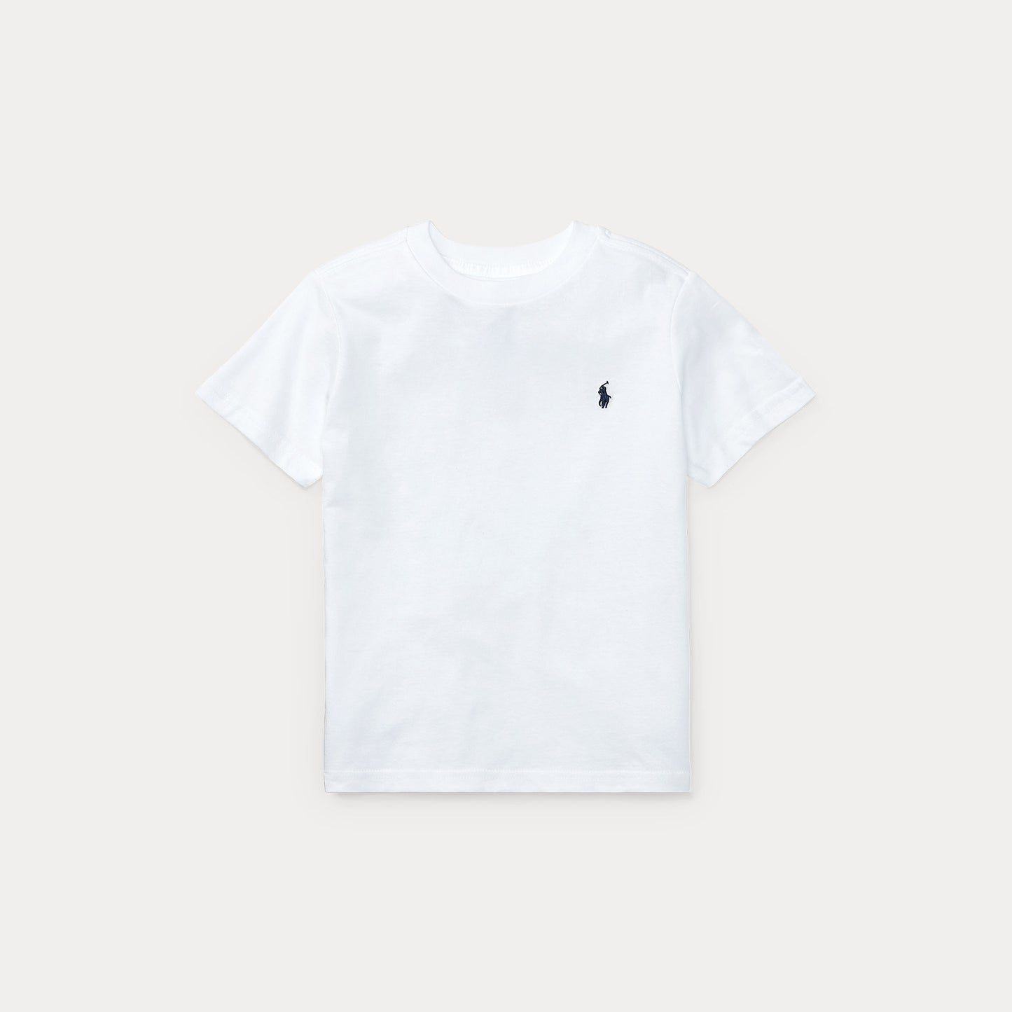 RALPH LAUREN KATOENEN JERSEY T SHIRT MET RONDE HALS