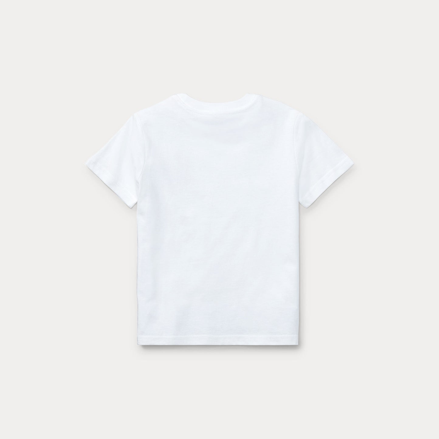 RALPH LAUREN KATOENEN JERSEY T SHIRT MET RONDE HALS