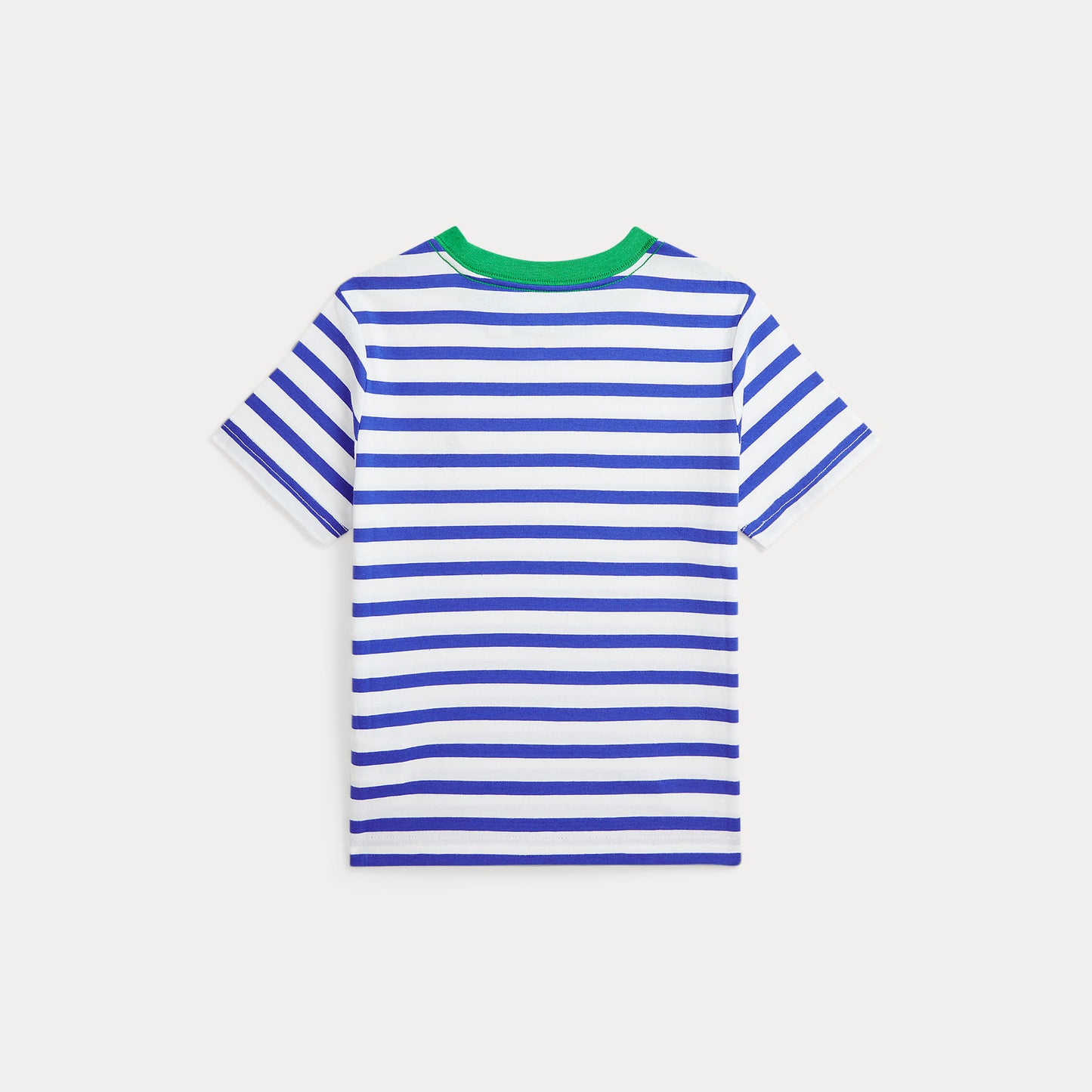 RALPH LAUREN GESTREEPT KATOENEN JERSEY T SHIRT