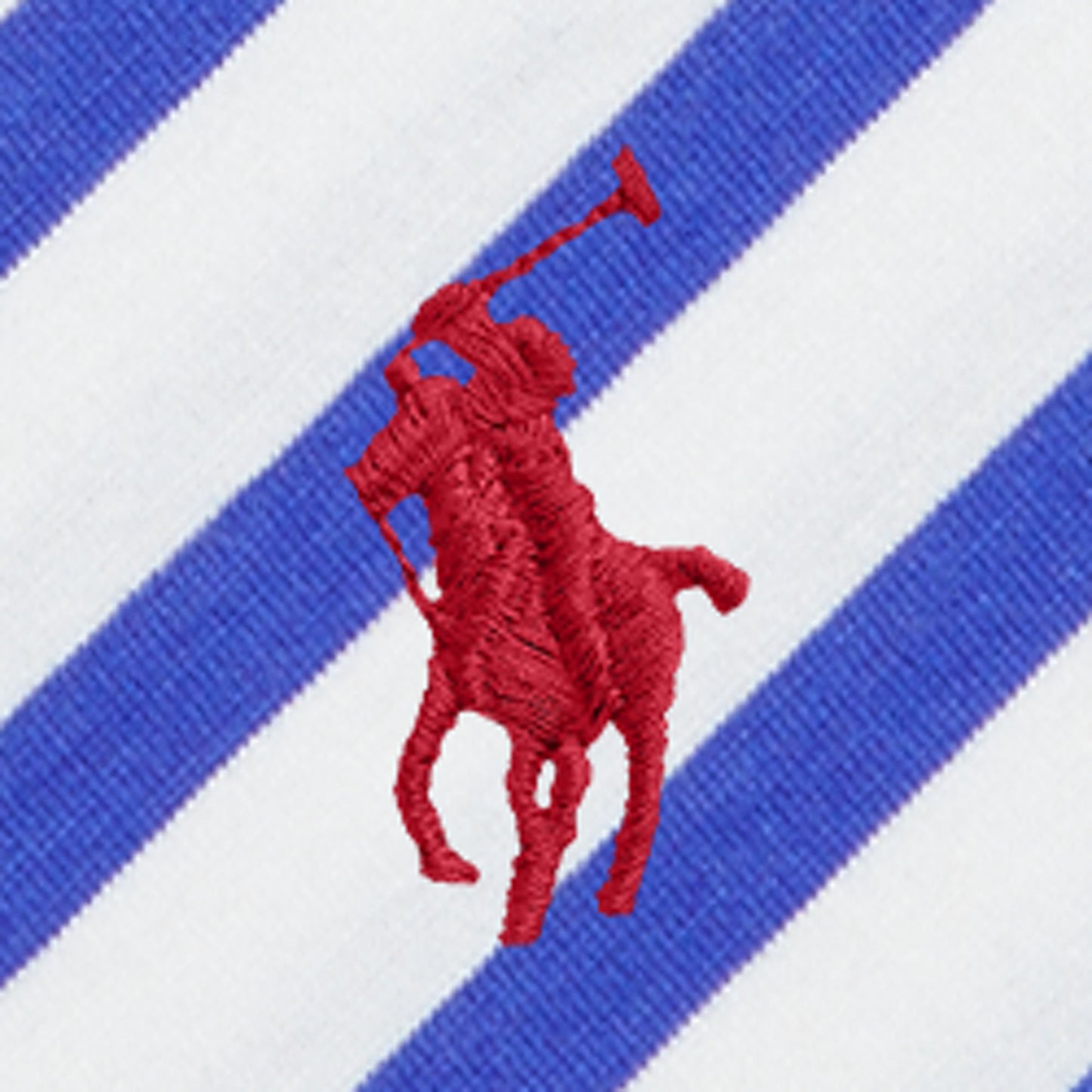RALPH LAUREN GESTREEPT KATOENEN JERSEY T SHIRT