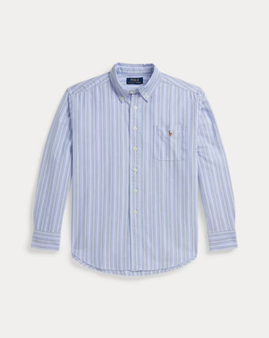 RALPH LAUREN BIG FIT GESTREEPT OVERHEMD