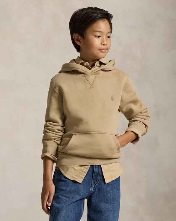 RALPH LAUREN FLEECE HOODIE BASIC
