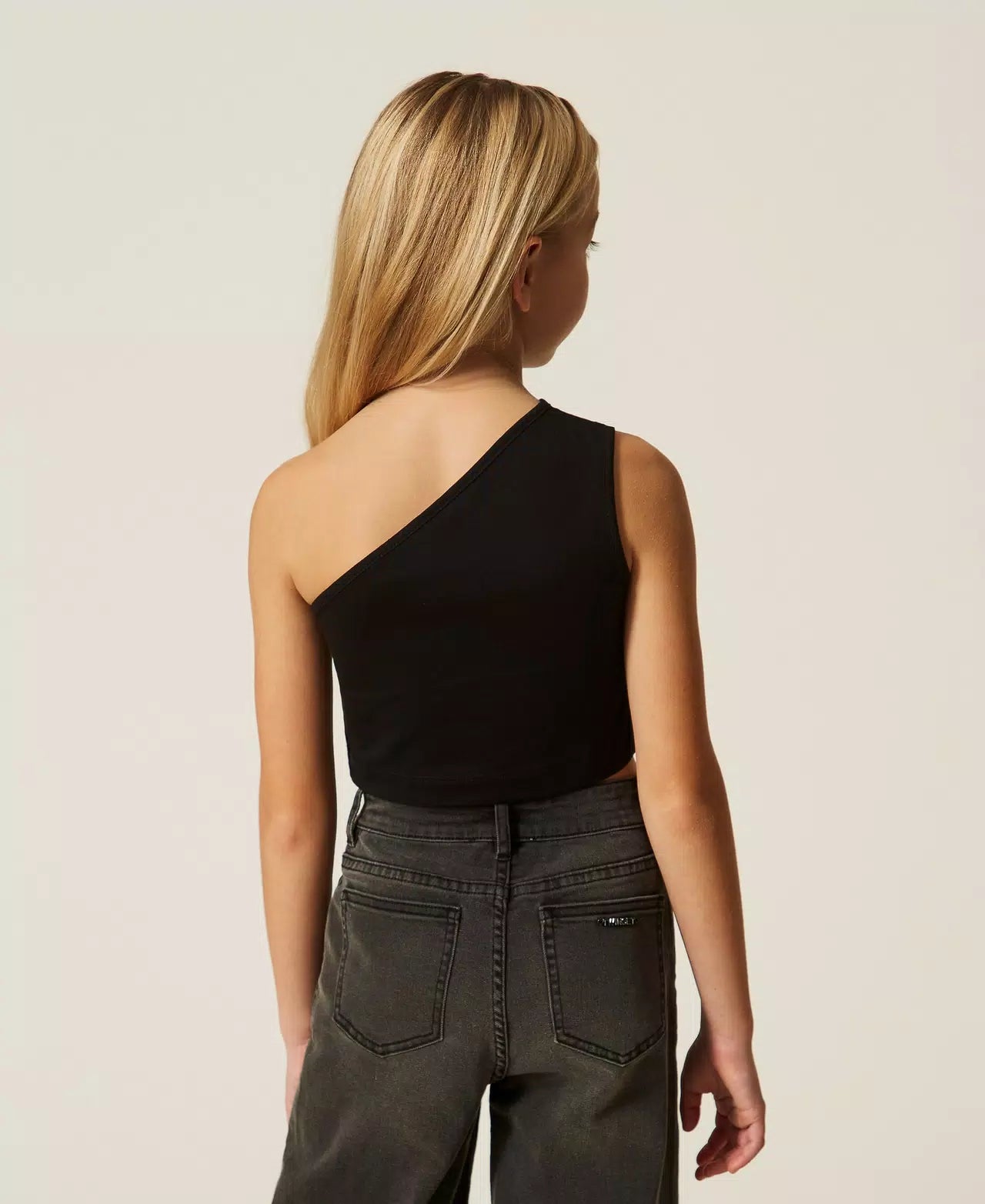 TWINSET ONE SHOULDER TOP