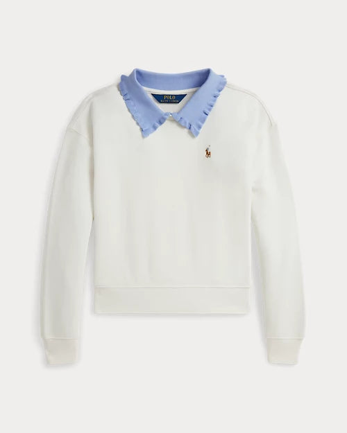 RALPH LAUREN TERRY SWEATSHIRT MET KRAAG