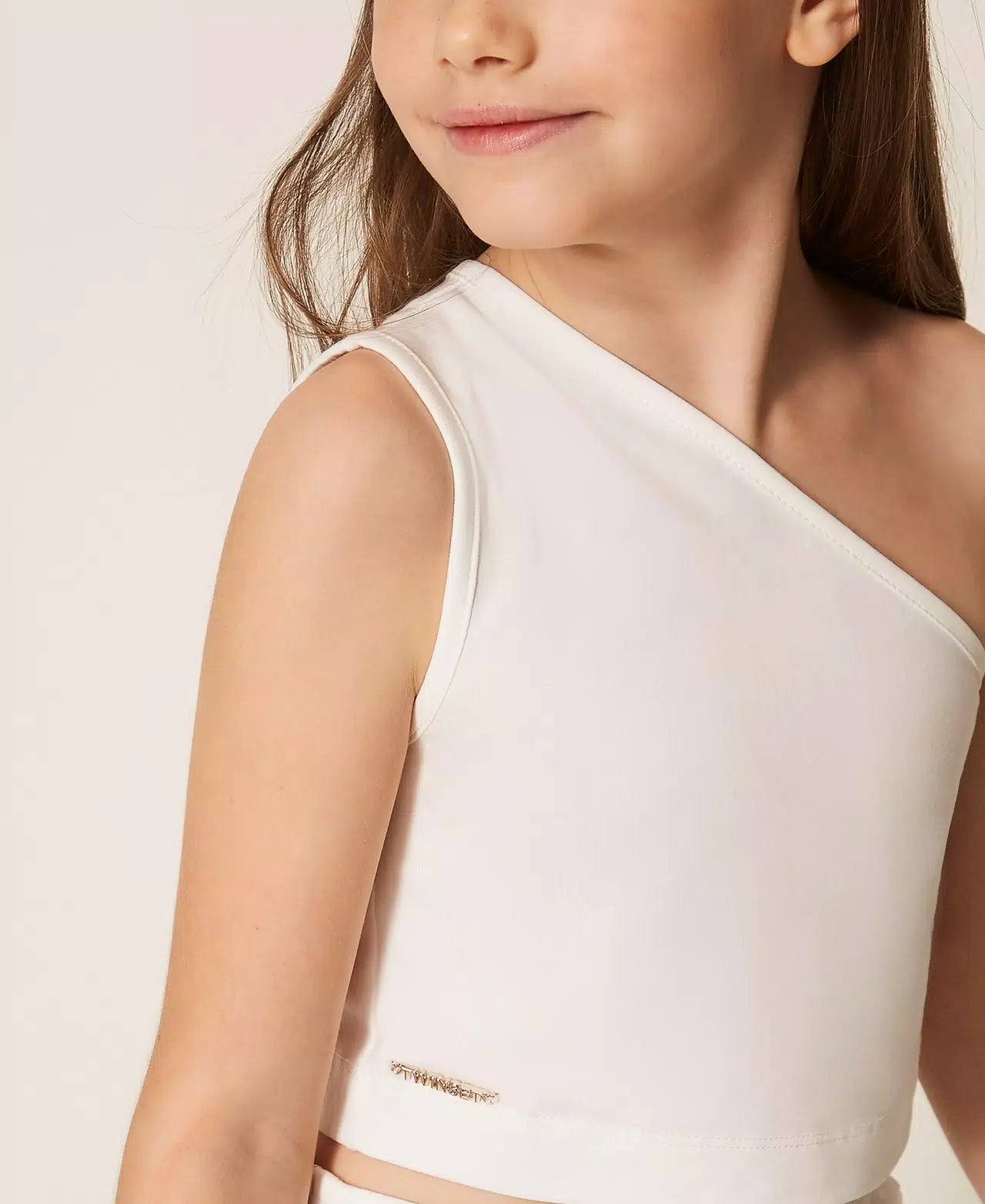 TWINSET ONE SHOULDER TOP