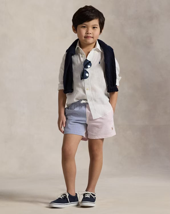 RALPH LAUREN LINNEN OVERHEMD
