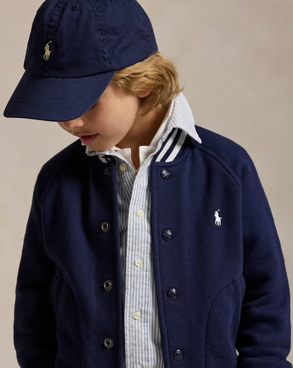 RALPH LAUREN FLEECE BASEBALL JACK