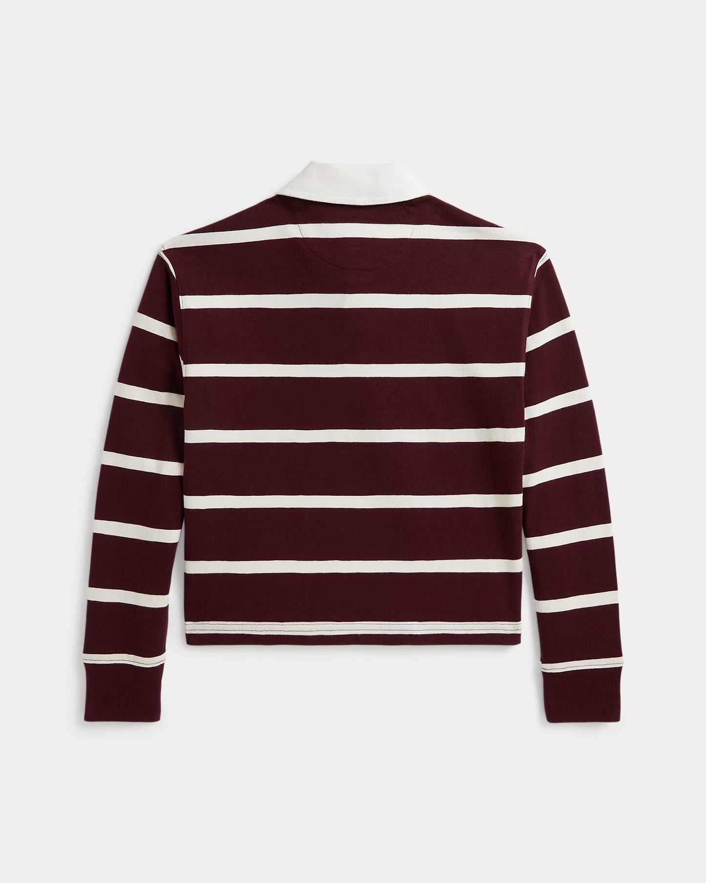 RALPH LAUREN GESTREEPT KATOENEN JERSEY RUGBYSHIRT