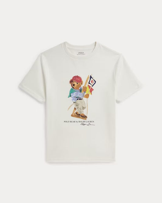 RALPH LAUREN POLO BEAR COTTON JERSEY TEE
