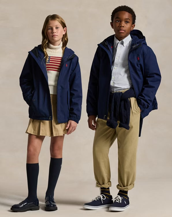 RALPH LAUREN P-LAYER 1 WATERAFSTOTEND JACK MET CAPUCHON