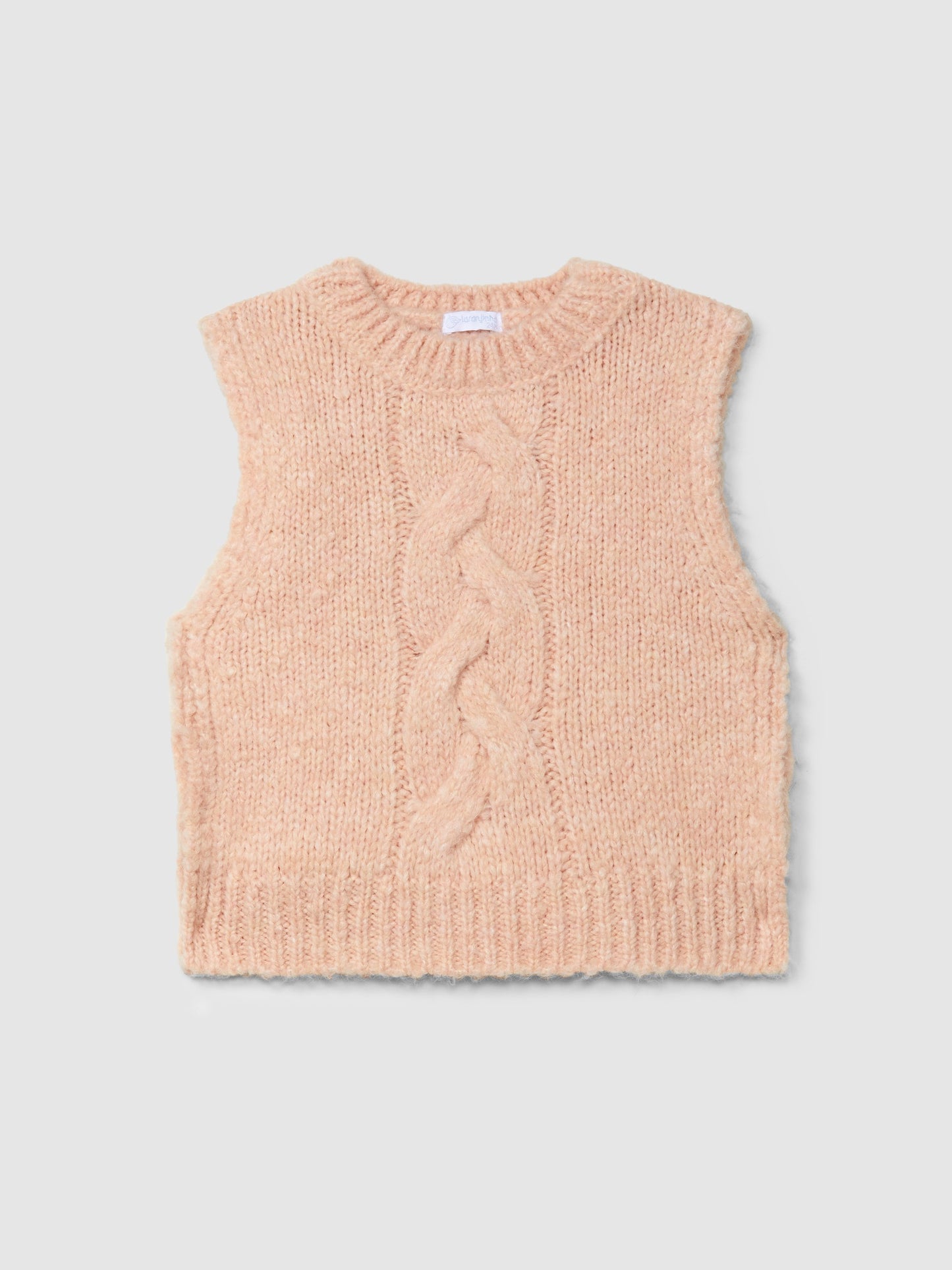 LARANJINHA KNITTED VEST KABEL