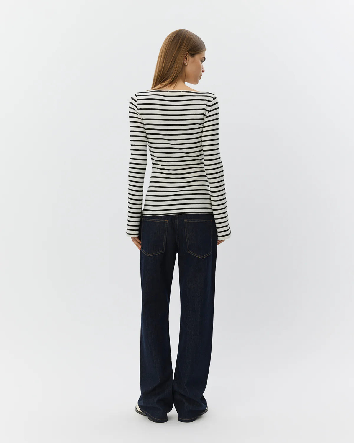 SOFIE SCHNOOR WOMEN CECESW BOATNECK LONGSLEEVE T-SHIRT