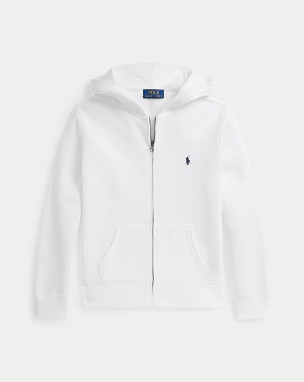 RALPH LAUREN FLEECE HOODIE MET VOLLEDIGE RITSSLUITING