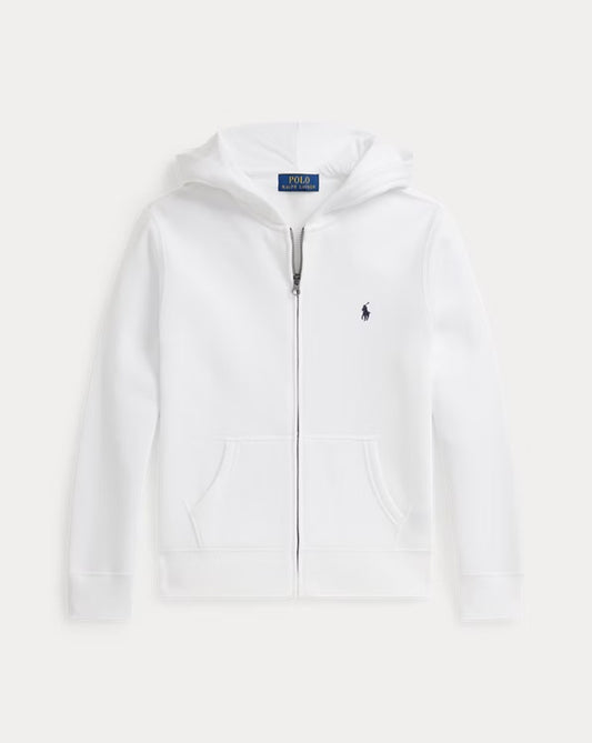 RALPH LAUREN FLEECE HOODIE MET VOLLEDIGE RITSSLUITING