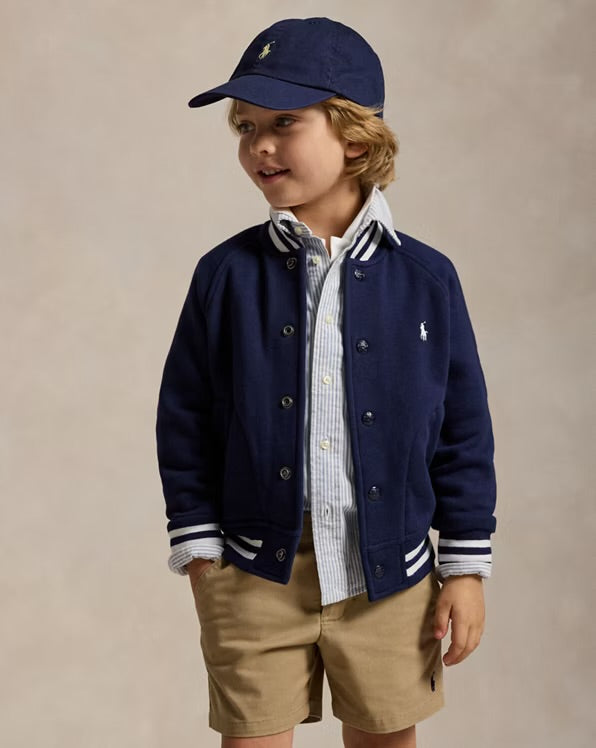 RALPH LAUREN FLEECE BASEBALL JACK