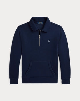 RALPH LAUREN FRENCH TERRY MET KWART RITS