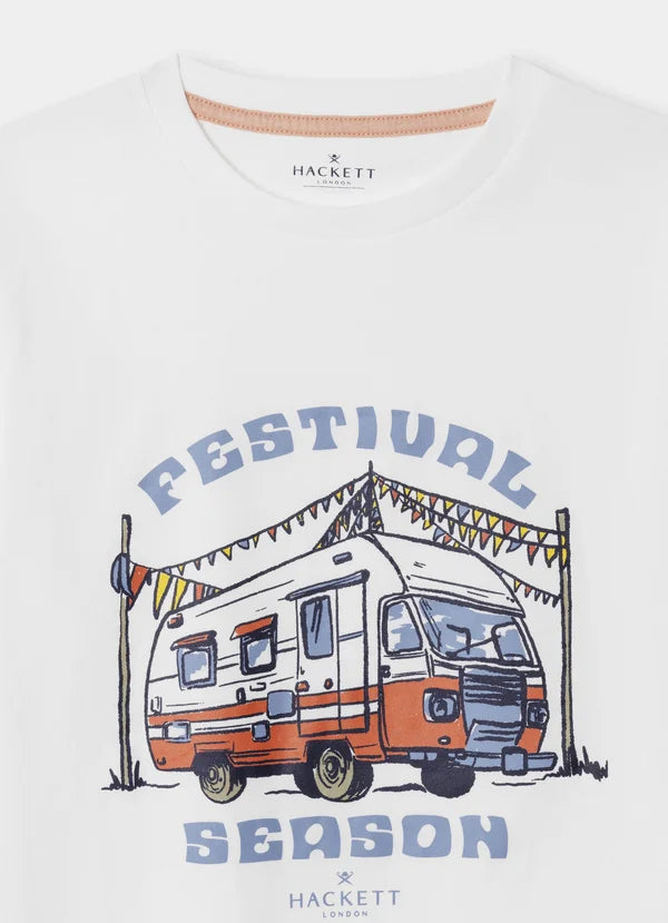 HACKETT FESTIVAL CAMPER TEE