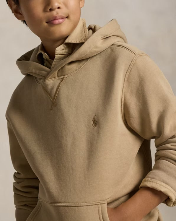 RALPH LAUREN FLEECE HOODIE BASIC