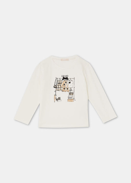 LIU JO GIRL T-SHIRT COTTON