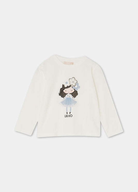 LIU JO GIRL T-SHIRT COTTON