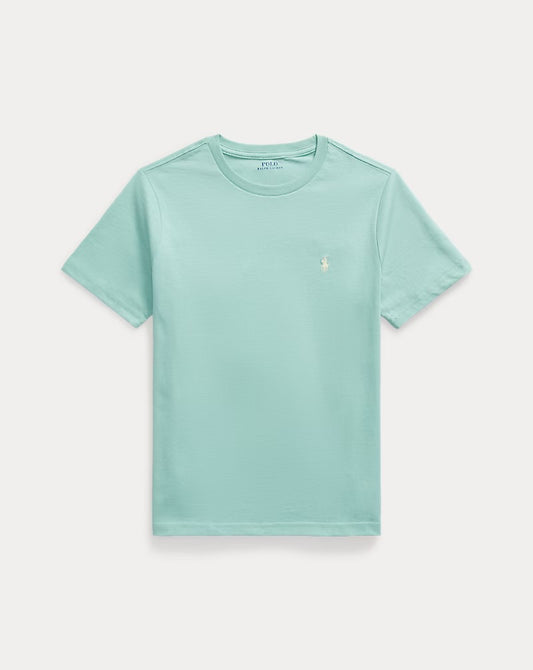 RALPH LAUREN KATOENEN JERSEY T SHIRT MET RONDE HALS