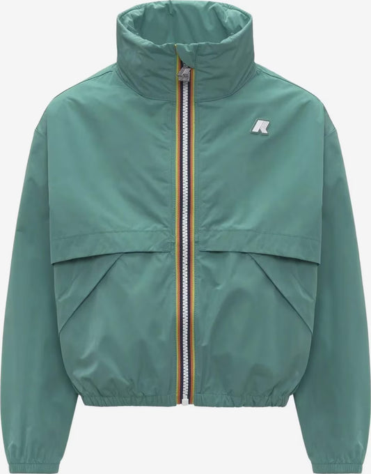 K-WAY AUBETTE MEMORY TOUCH GREEN
