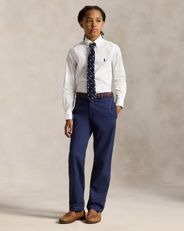 RALPH LAUREN SLIM FIT KATOENEN OXFORD OVERHEMD