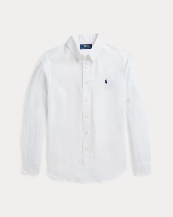 RALPH LAUREN LINNEN OVERHEMD
