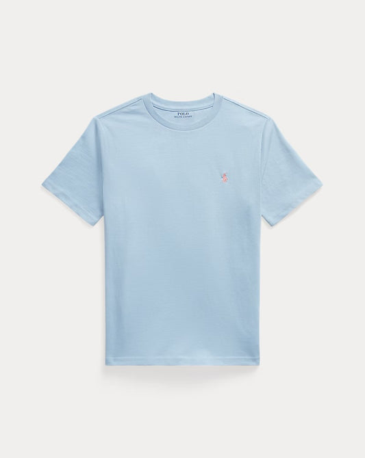 RALPH LAUREN KATOENEN JERSEY T SHIRT MET RONDE HALS