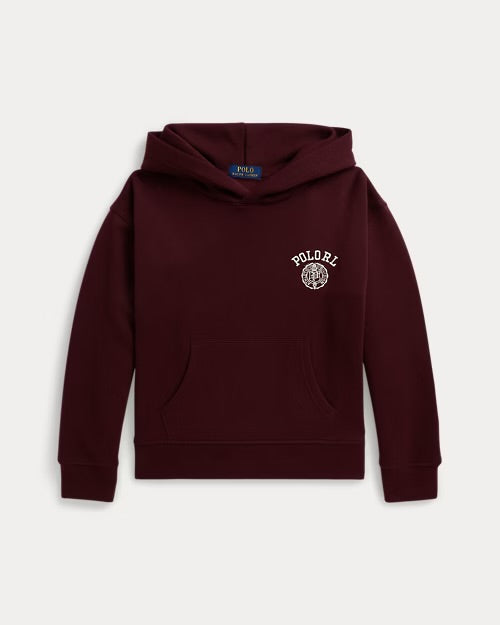 RALPH LAUREN FLEECE HOODIE MET LOGO