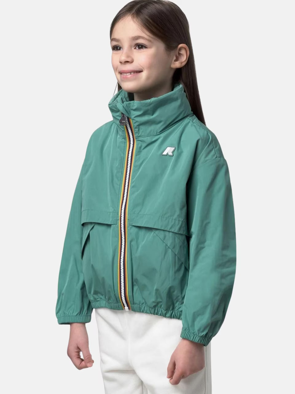 K-WAY AUBETTE MEMORY TOUCH GREEN