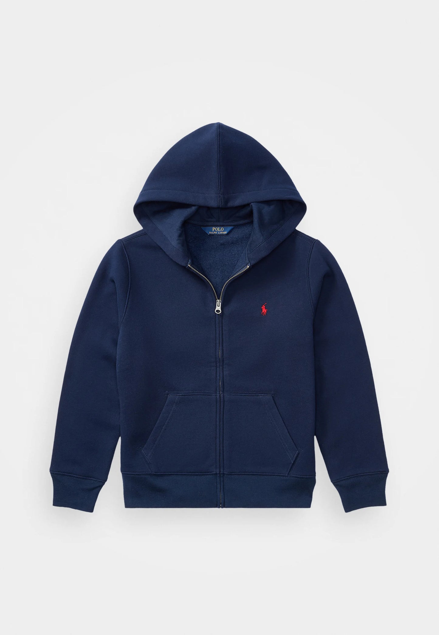 RALPH LAUREN FLEECE HOODIE ZIPPER BASIC