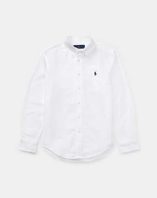 RALPH LAUREN SLIM FIT KATOENEN OXFORD OVERHEMD