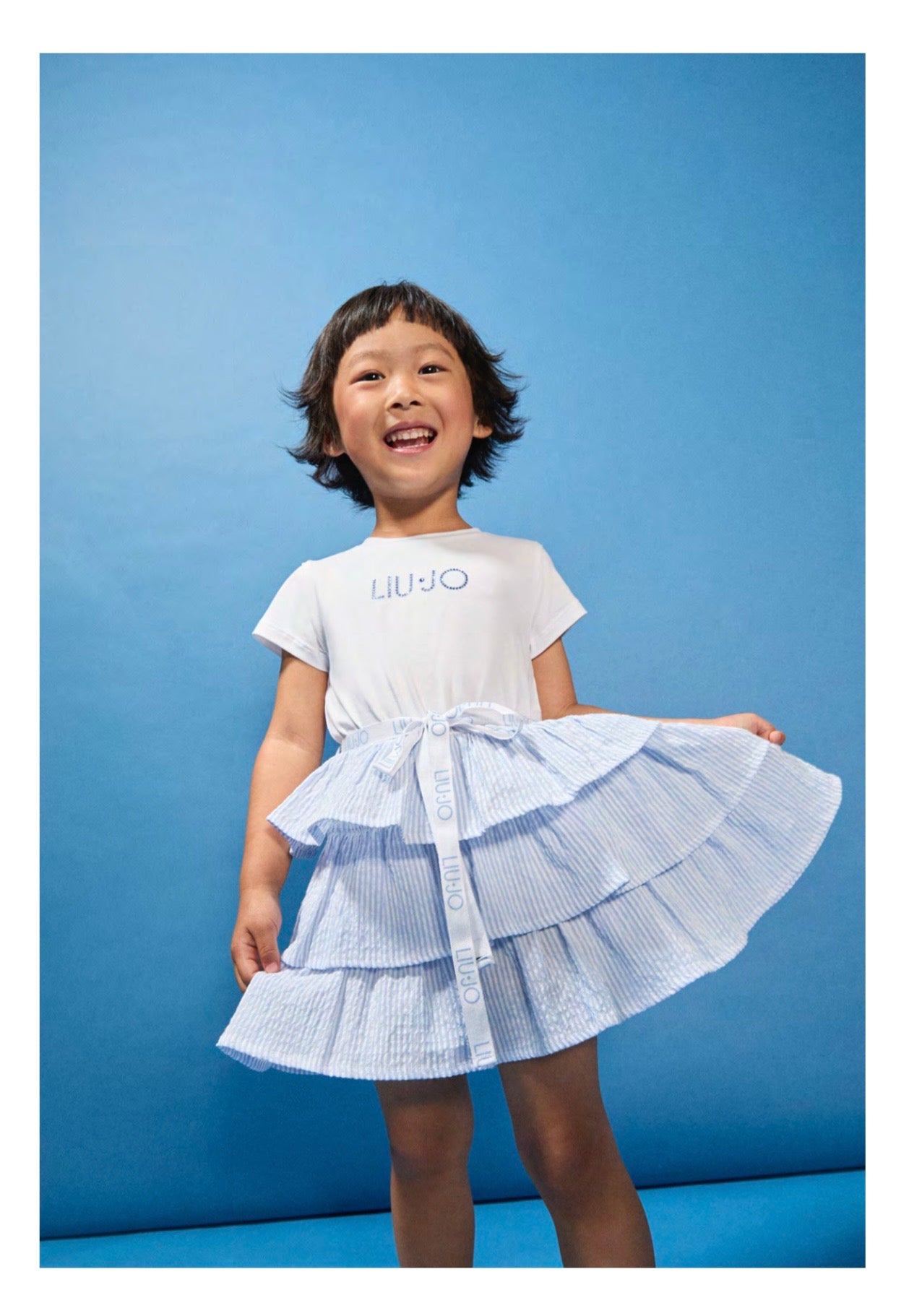 LIU JO SEERSUCKER DRESS