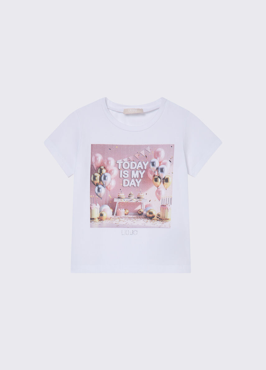 LIU JO TEE TODAY IS MY DAY