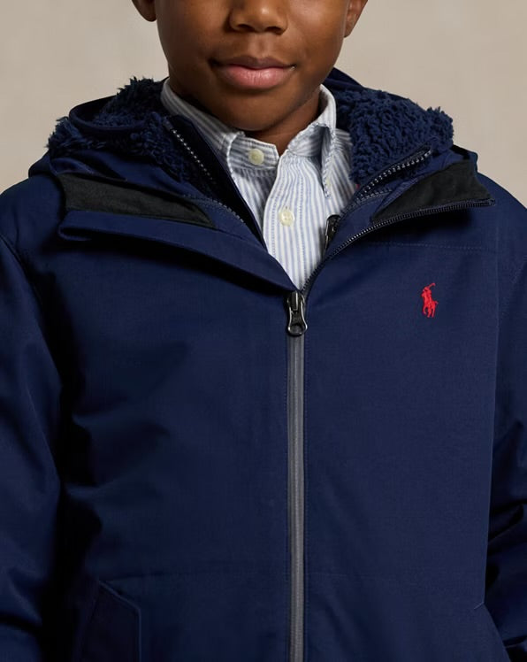 RALPH LAUREN P-LAYER 1 WATERAFSTOTEND JACK MET CAPUCHON