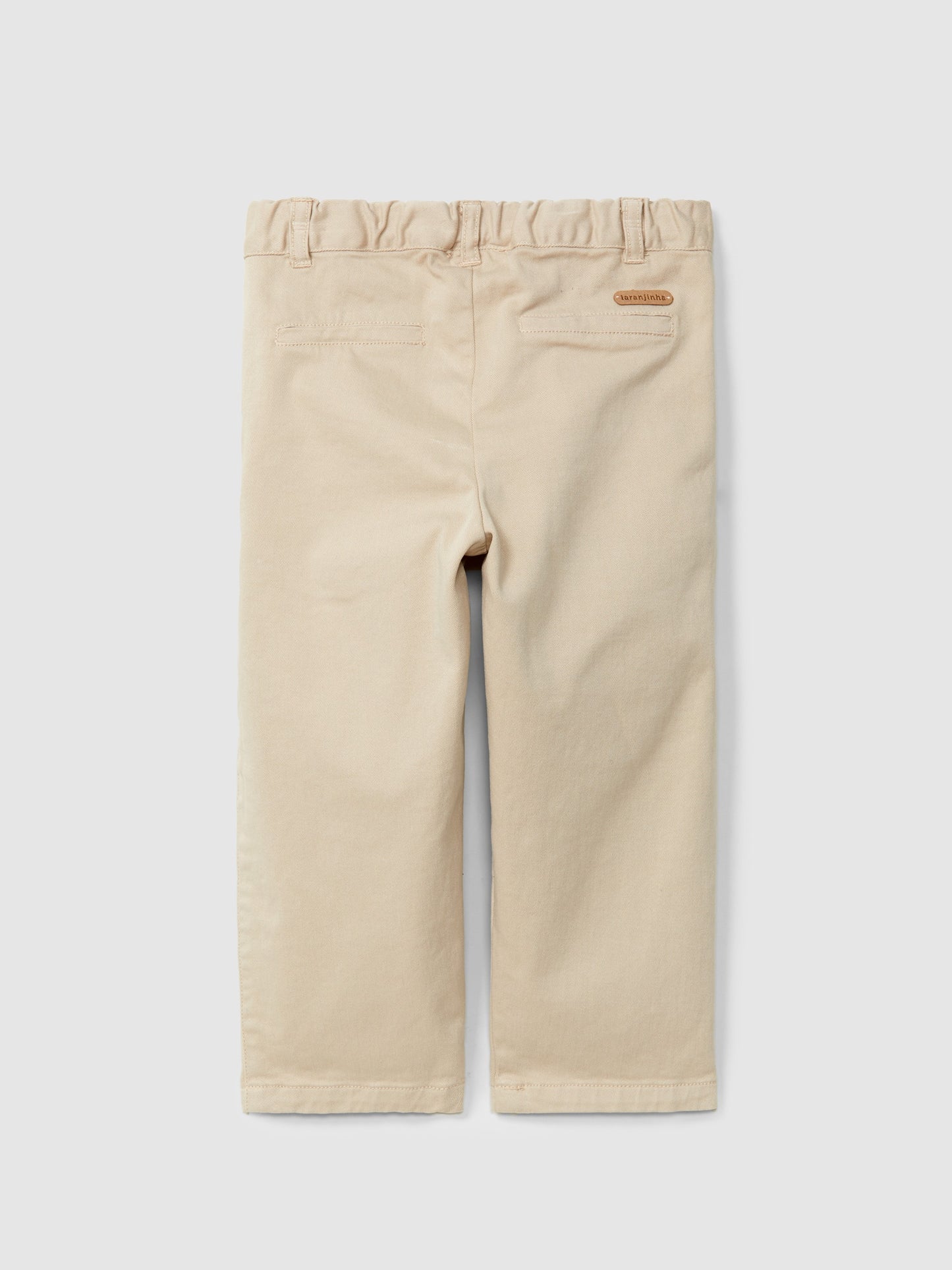 LARANJINHA PLAIN TWILL PANTS