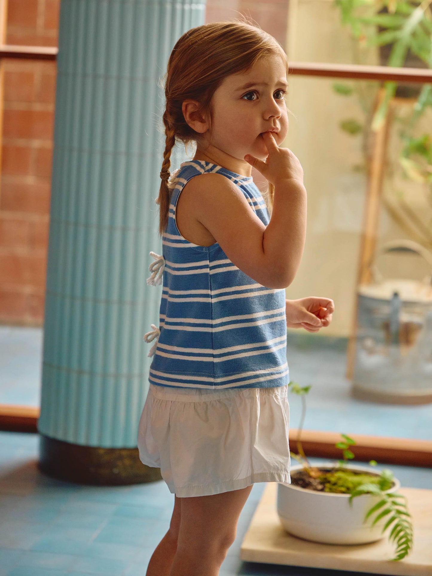LARANJINHA STRIPED TOP