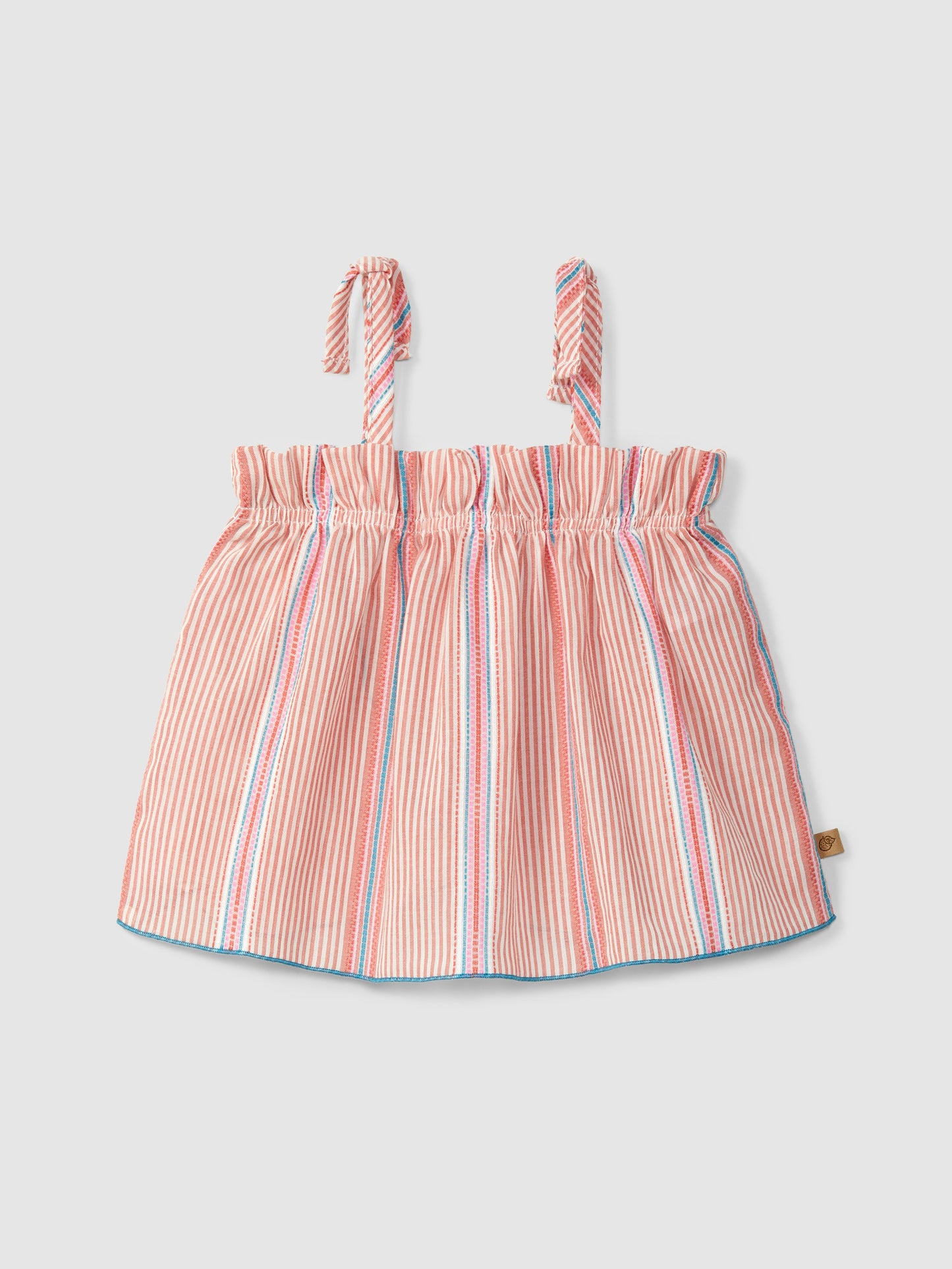 LARANJINHA SET PULL UP SHORTS WITH TOP IN JACQUARD
