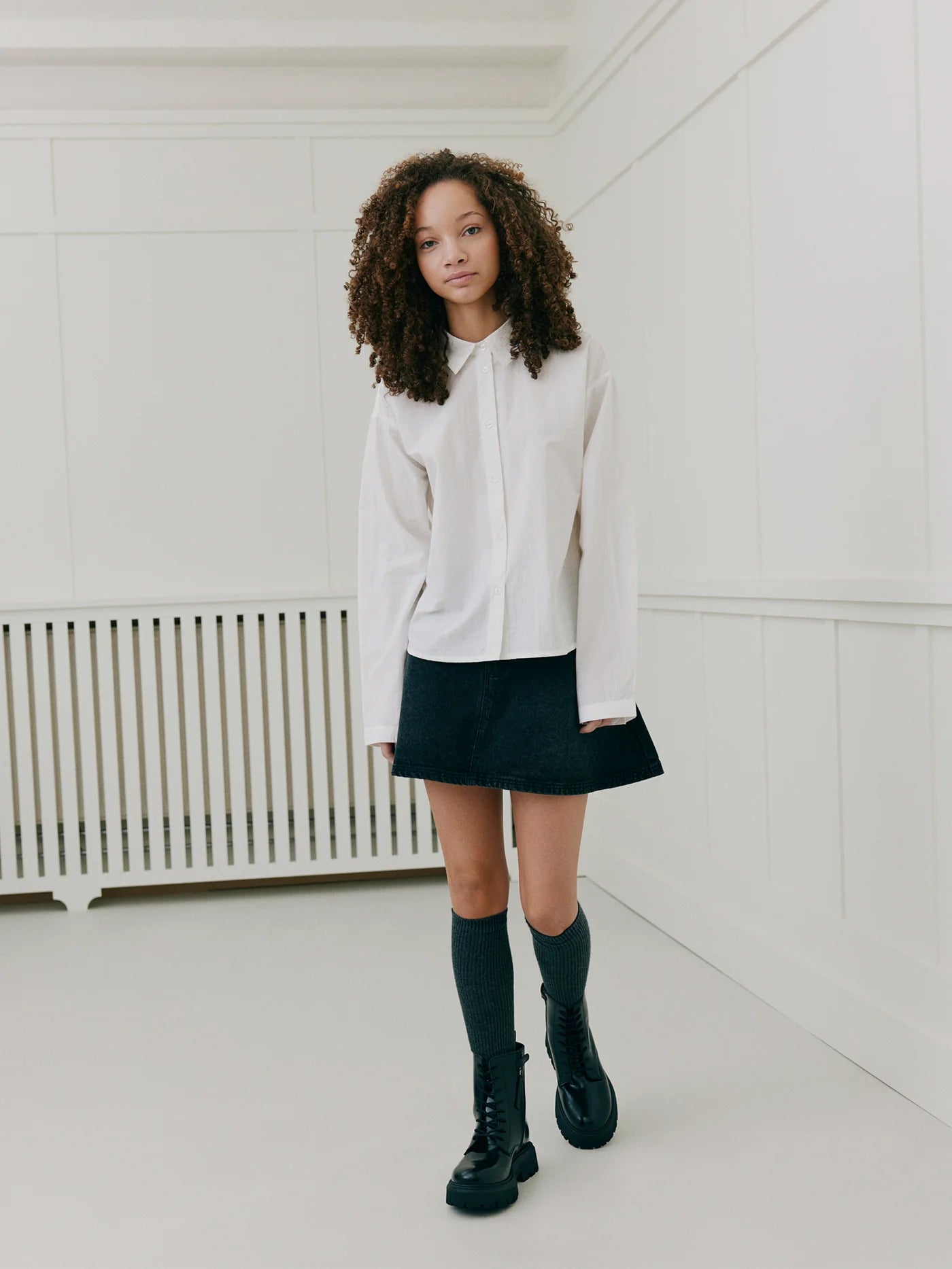 SOFIE SCHNOOR INDIGO SKIRT