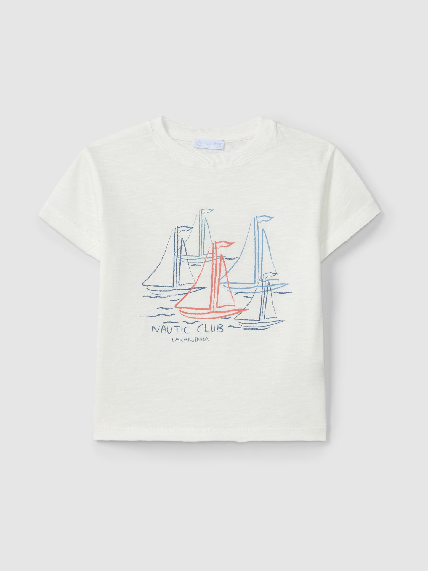 LARANJINHA T-SHIRT NAUTIC CLUB