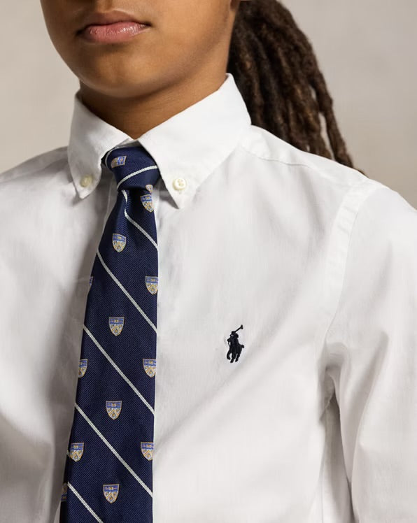 RALPH LAUREN SLIM FIT KATOENEN OXFORD OVERHEMD